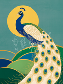 Broderie Diamant Paon Double Vintage