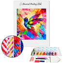 Broderie diamant Colibri Coloré | Diamond-painting-club.com