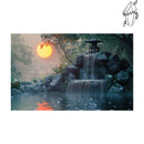 Broderie diamant Fontaine Japonaise | Diamond-painting-club.com