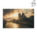 Broderie diamant Paysage de Paris sur la seine | Diamond-painting-club.com