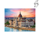 Broderie diamant Parlement de Budapest | Diamond-painting-club.com