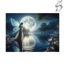 Broderie diamant la Fée du lac | Diamond-painting-club.com