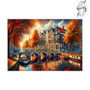 Broderie diamant Rue a Amsterdam | Diamond-painting-club.com