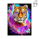 Broderie diamant Tigre féérique | Diamond-painting-club.com