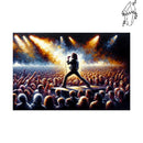 Broderie diamant Rockeur sur Scène | Diamond-painting-club.com