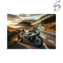 Broderie diamant Belle Moto | Diamond-painting-club.com