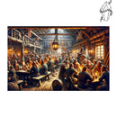 Broderie diamant Taverne Viking | Diamond-painting-club.com