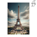 Broderie diamant Tour Eiffel réaliste | Diamond-painting-club.com
