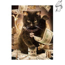 Broderie diamant Chat de la Fortune | Diamond-painting-club.com