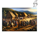 Broderie diamant Village Viking | Diamond-painting-club.com