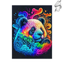 Broderie diamant Panda féérique | Diamond-painting-club.com