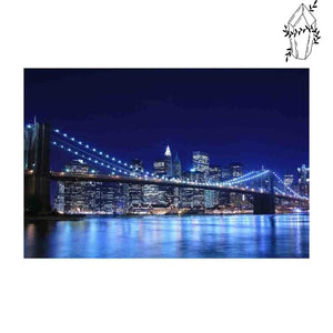 Broderie diamant Pont de New York Nuit | Diamond-painting-club.com