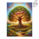 Broderie diamant Arbre en Été | Diamond-painting-club.com