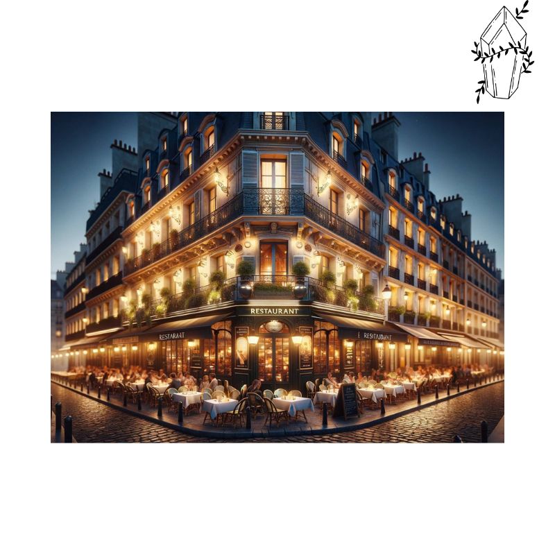 Broderie diamant Restaurant de Paris | Diamond-painting-club.com