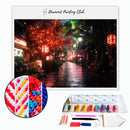 Broderie diamant  Rue du sanctuaire de Kyoto | Diamond-painting-club.com