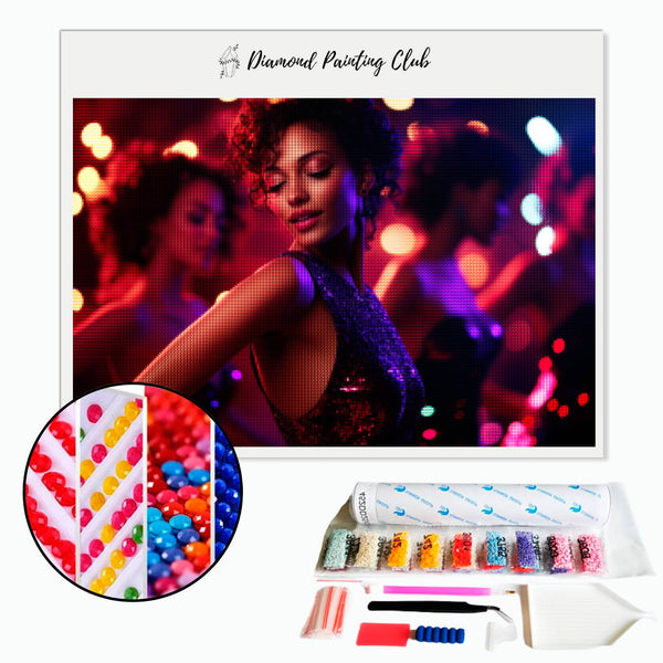 Broderie diamant danseuse de Jazz | diamond-painting-club.com