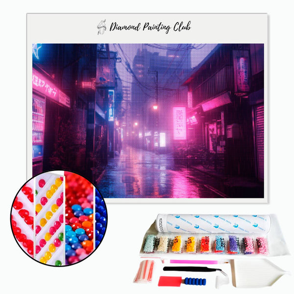 Broderie diamant Rue punk de Tokyo | Diamond-painting-club.com