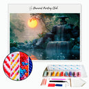 Broderie diamant Fontaine Japonaise | Diamond-painting-club.com