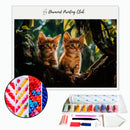 Broderie diamant Chatons dans la jungle | Diamond-painting-club.com