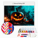 Broderie diamant Citrouille d'Halloween | Diamond-painting-club.com
