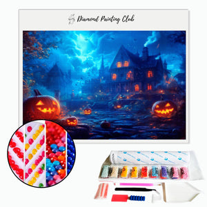 Broderie diamant Repaire d'Halloween | Diamond-painting-club.com