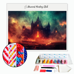 Broderie diamant royaume d'Halloween | Diamond-painting-club.com