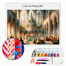Broderie diamant Château elfique | Diamond-painting-club.com