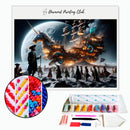 Broderie diamant Pirates de l'espace | Diamond-painting-club.com