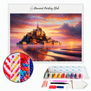 Broderie diamant Mont Saint-Michel | Diamond-painting-club.com