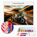 Broderie diamant Belle Moto | Diamond-painting-club.com