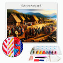 Broderie diamant Village Viking | Diamond-painting-club.com