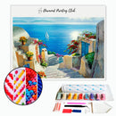 Broderie diamant Scène de grèce | Diamond-painting-club.com