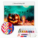 Broderie diamant Citrouille d'Halloween | Diamond-painting-club.com