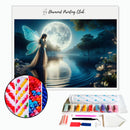 Broderie diamant la Fée du lac | Diamond-painting-club.com