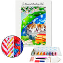 Broderie diamant Panier de Corgi | Diamond-painting-club.com