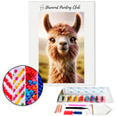 Broderie diamant Lama Mignon | Diamond-painting-club.com