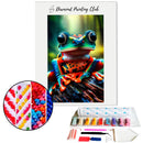 Broderie diamant Grenouille exotique | Diamond-painting-club.com