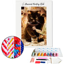 Broderie diamant Chat de la Fortune | Diamond-painting-club.com