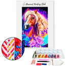 Broderie diamant Poney féerique | Diamond-painting-club.com