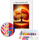 Broderie diamant Arbre en Automne | Diamond-painting-club.com