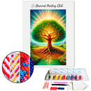 Broderie diamant Arbre au printemps | Diamond-painting-club.com