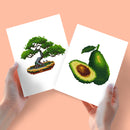 Mini Diamond Painting - Bonsaï & Avocat (2 pièces)
