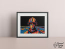 Broderie Diamant Pompier Pop Art
