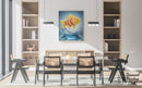 Broderie Diamant Poisson Agrumes