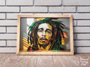 Broderie Diamant Icône Reggae