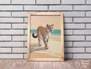 Broderie Diamant Puma sur la Plage