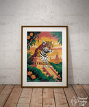 Broderie Diamant Jaguar et Cité Maya