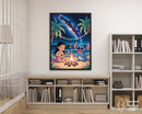 Broderie Diamant Lilo et Stitch sous la Galaxie