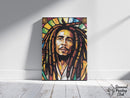 Broderie Diamant Bob Marley Vitrail