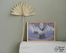 Broderie Diamant Visage des Montagnes